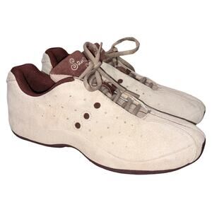 Saucony Latte Motiva Beige Suede Shoes     Size: US 8.5